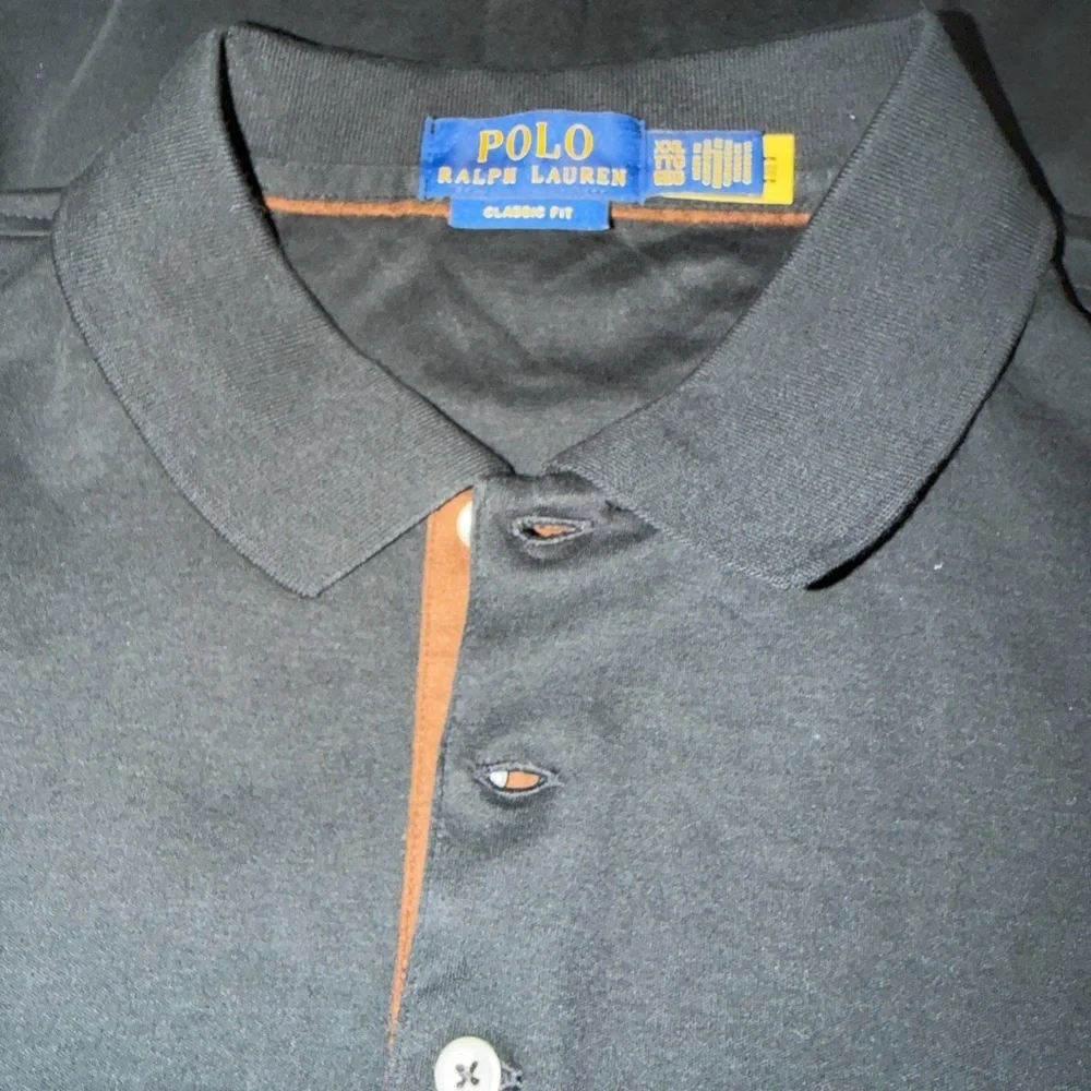 Polo by Ralph Lauren Classic Black Men's Polo Shirt